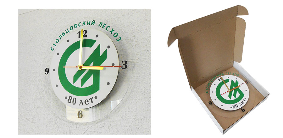 настенные часы на заказ с логотипом часы настенные из оргстекла