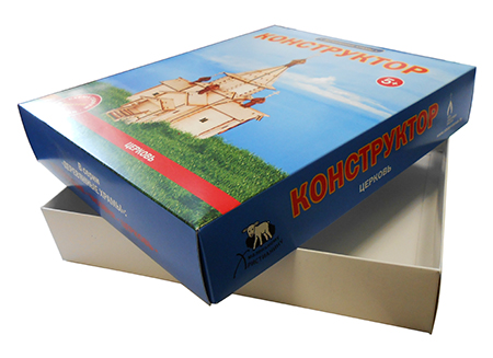Коробка из картона для детского конструктора коробка картонная с полноцветной печатью для детского конструктора